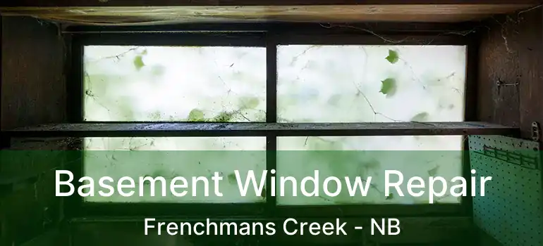  Basement Window Repair Frenchmans Creek - NB