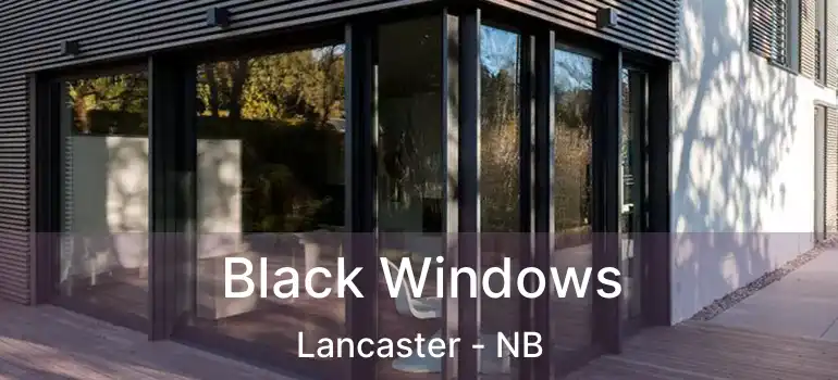  Black Windows Lancaster - NB