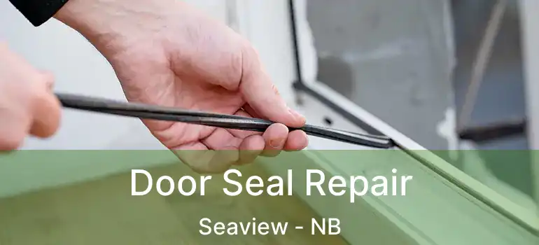  Door Seal Repair Seaview - NB