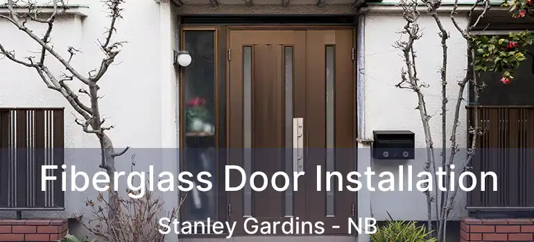  Fiberglass Door Installation Stanley Gardins - NB