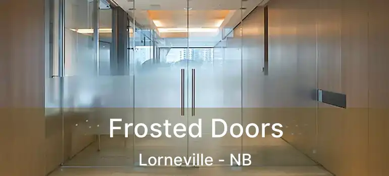  Frosted Doors Lorneville - NB