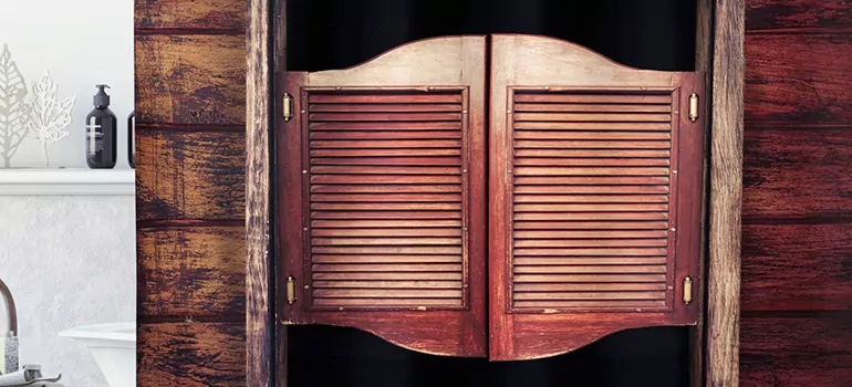 Installing Saloon Door Hinges in Saint John, NB