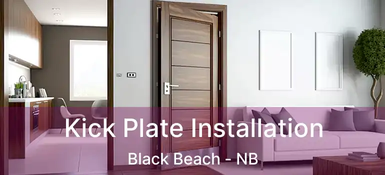 Kick Plate Installation Black Beach - NB