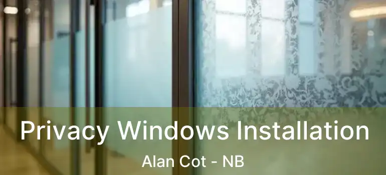  Privacy Windows Installation Alan Cot - NB