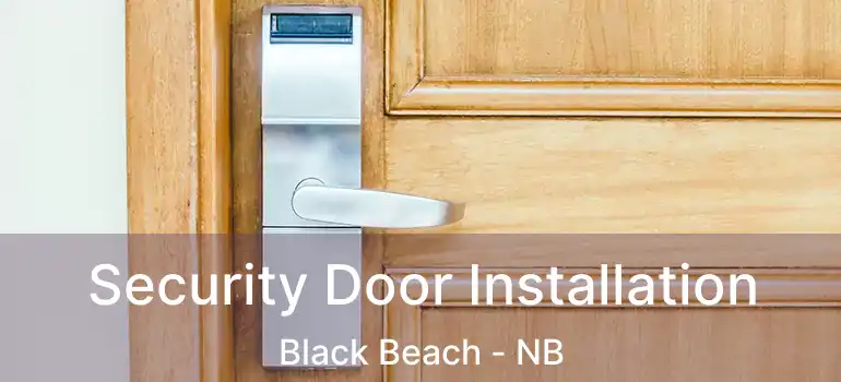  Security Door Installation Black Beach - NB