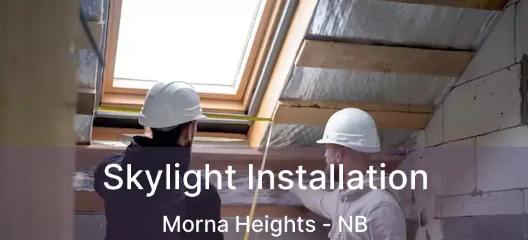  Skylight Installation Morna Heights - NB