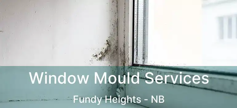  Window Mould Services Fundy Heights - NB