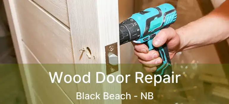  Wood Door Repair Black Beach - NB